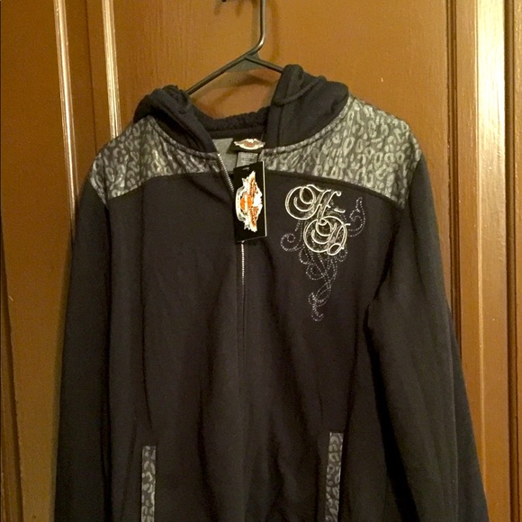 Harley-Davidson Jackets & Blazers - Harley Davidson Hoodie Jacket
